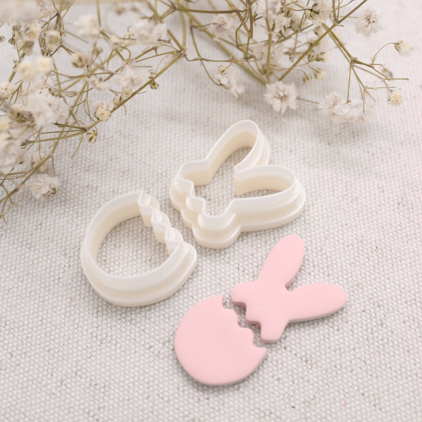 Bunny and Easter Egg Cutter Set