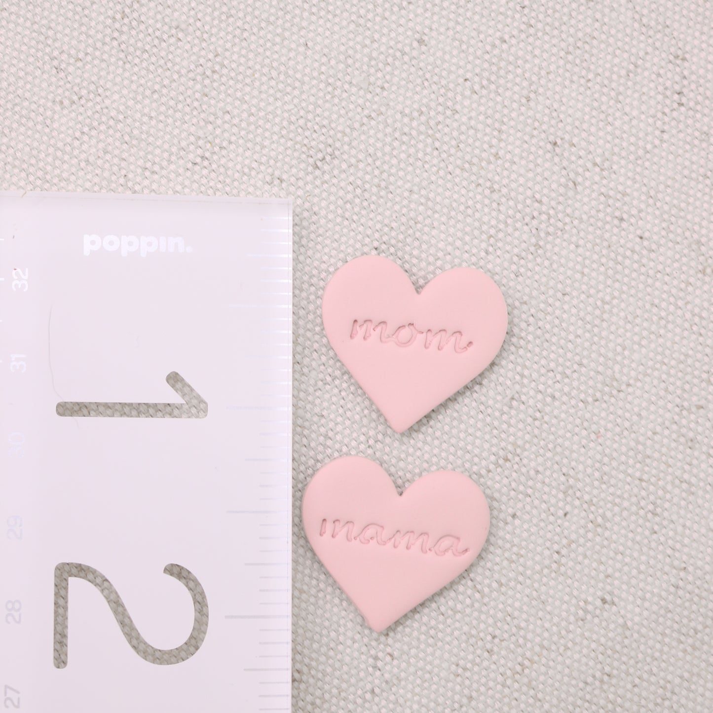 Mother’s Day “Mom” and “Mama” Heart Cutters
