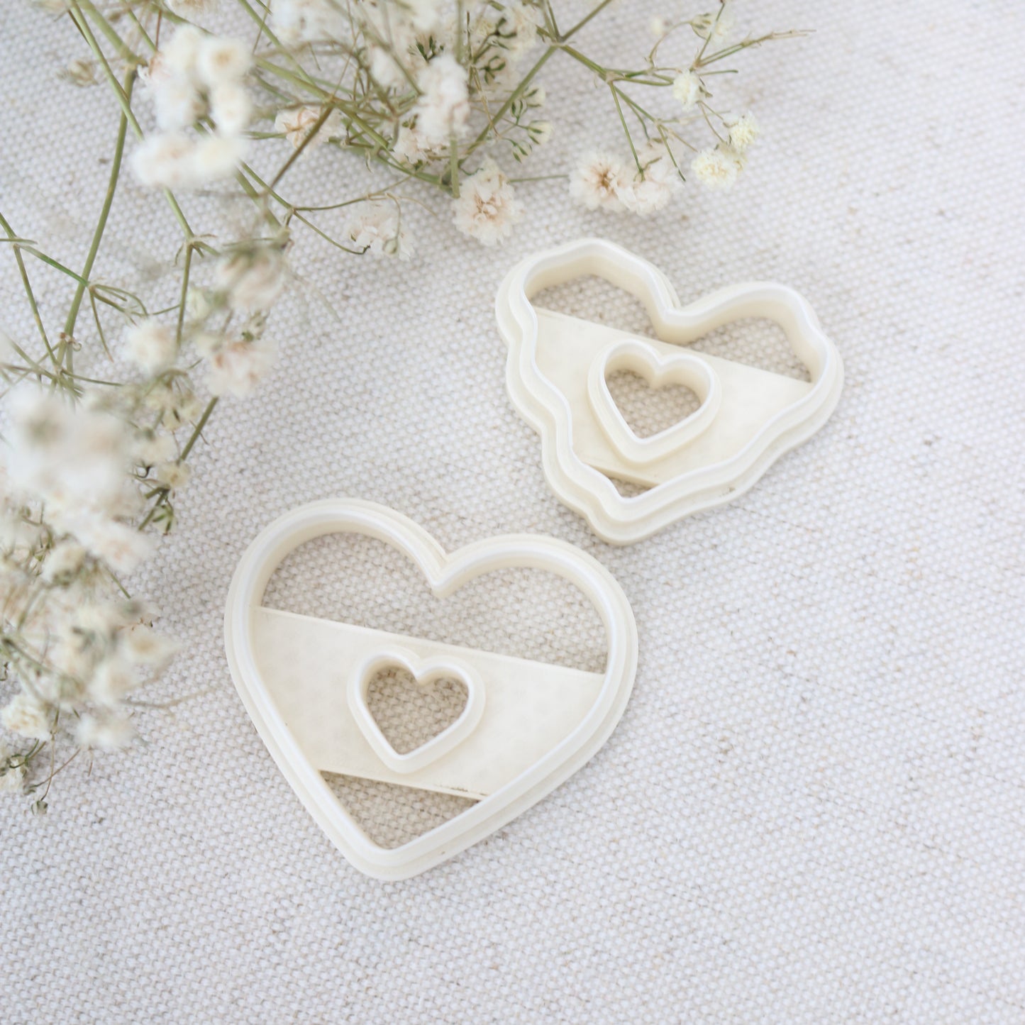 Heart Donut Cutter Set