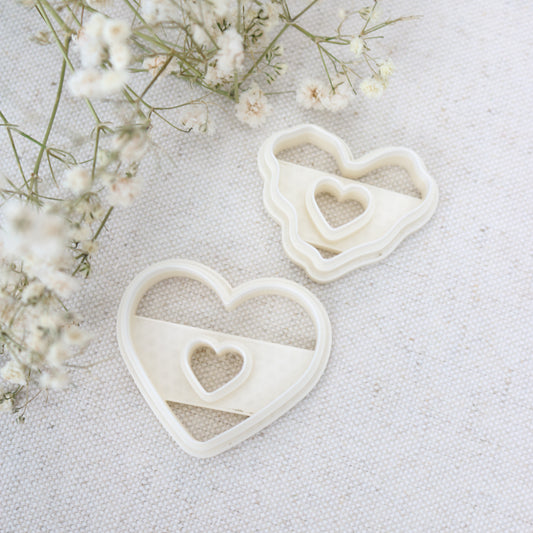Heart Donut Cutter Set
