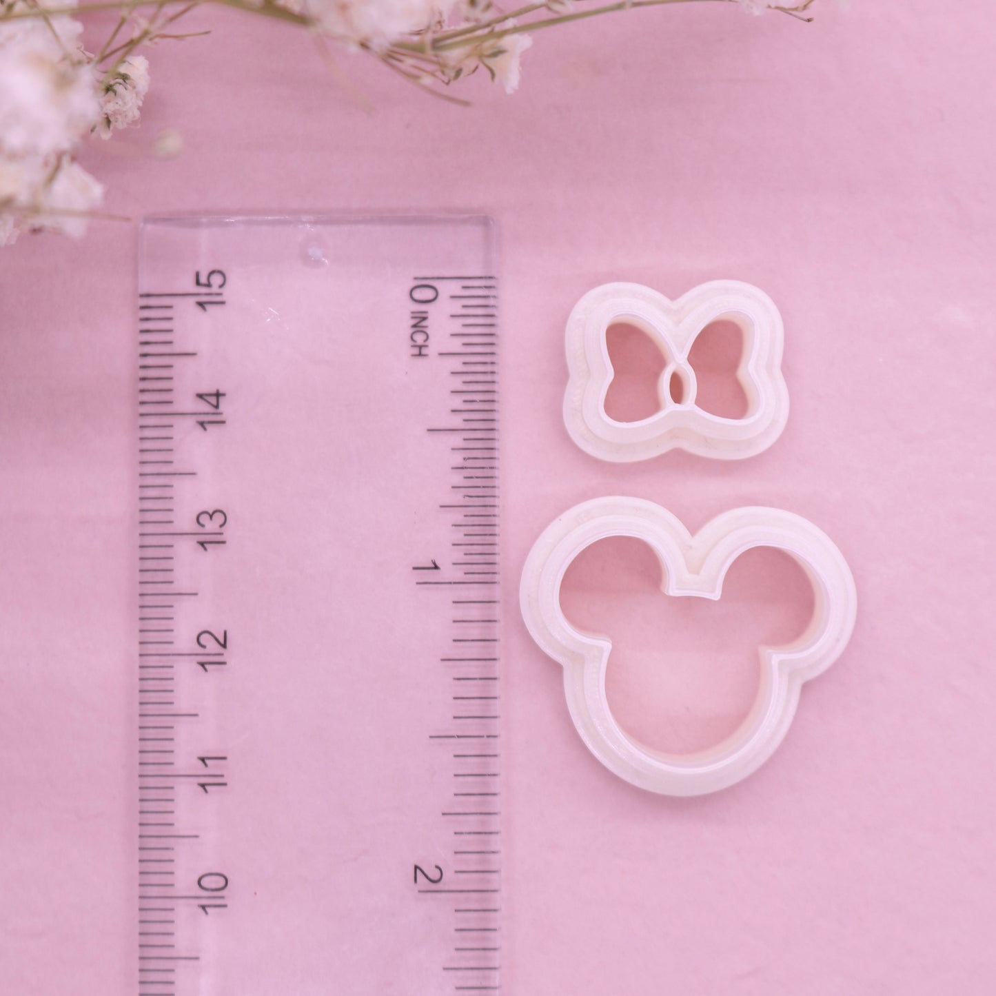 Mouse with Bow Cutter Set