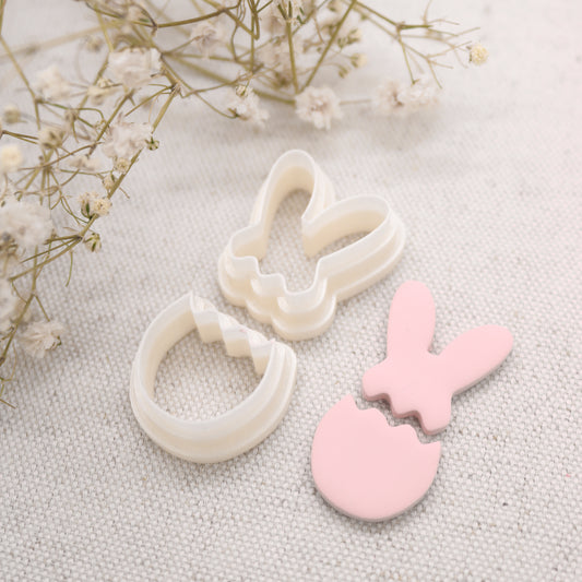 Bunny and Easter Egg Cutter Set