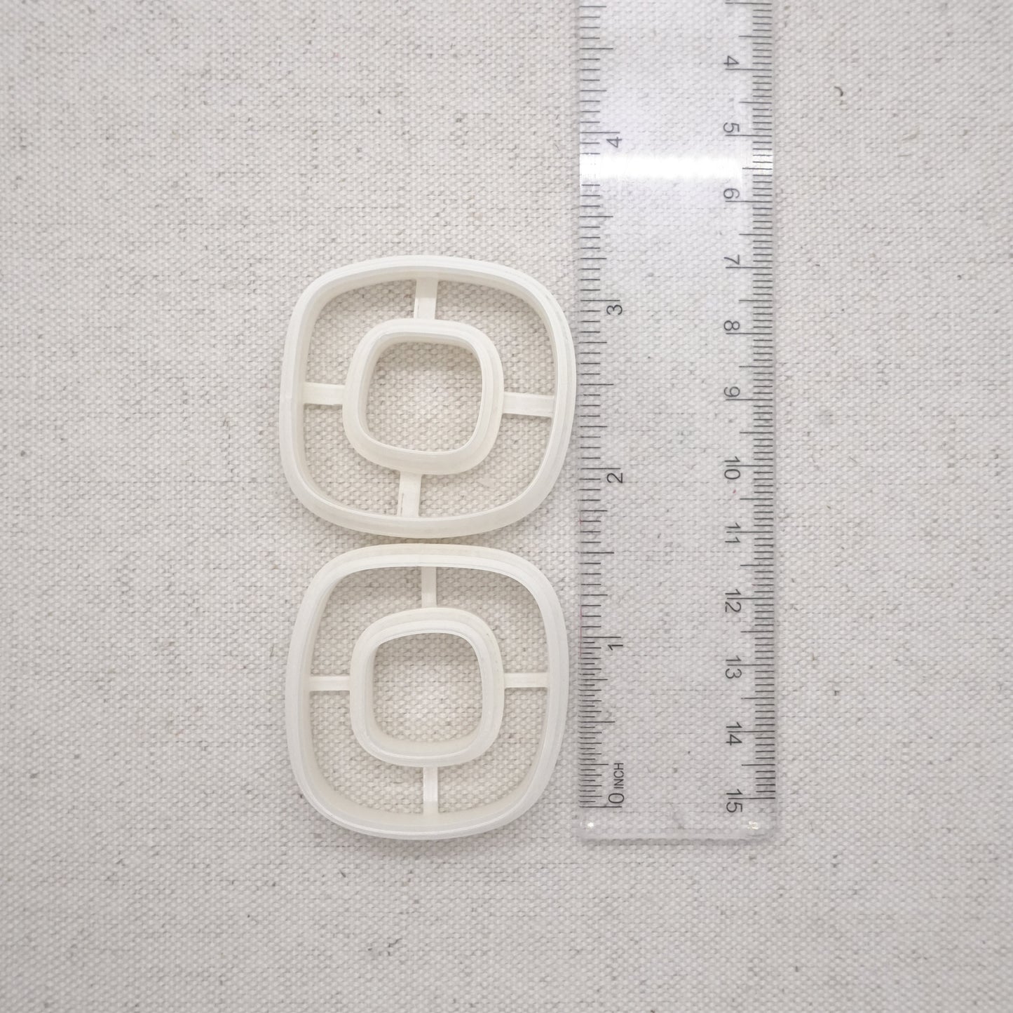 Organic Square Donut Cutter Set