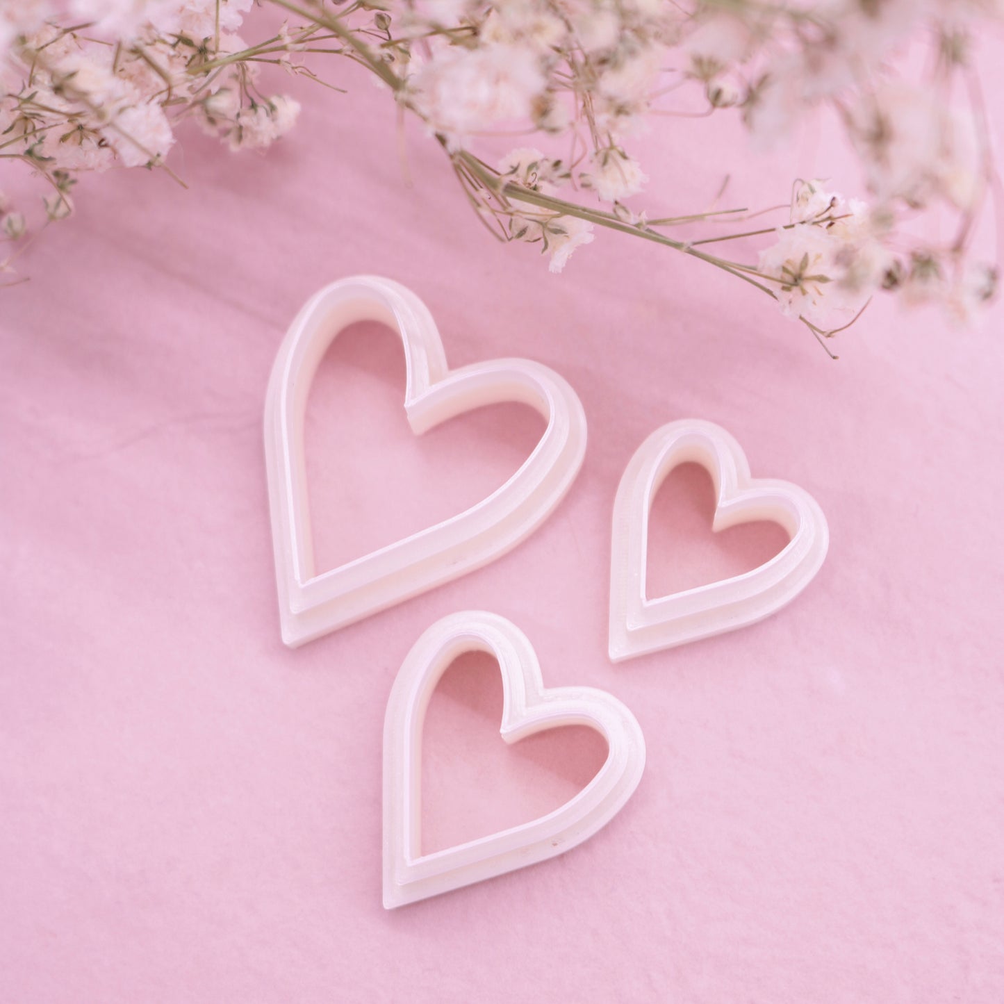 Valentine's Day - Skinny Heart Cutter Set