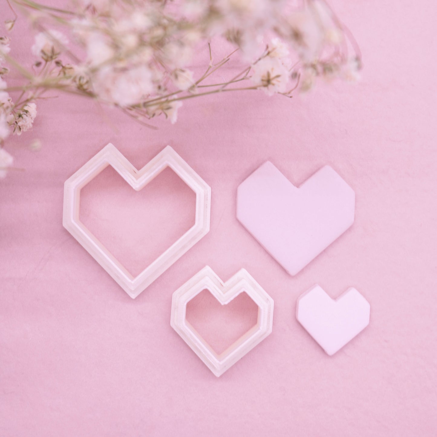 Valentines Day - Geometric Heart Cutters