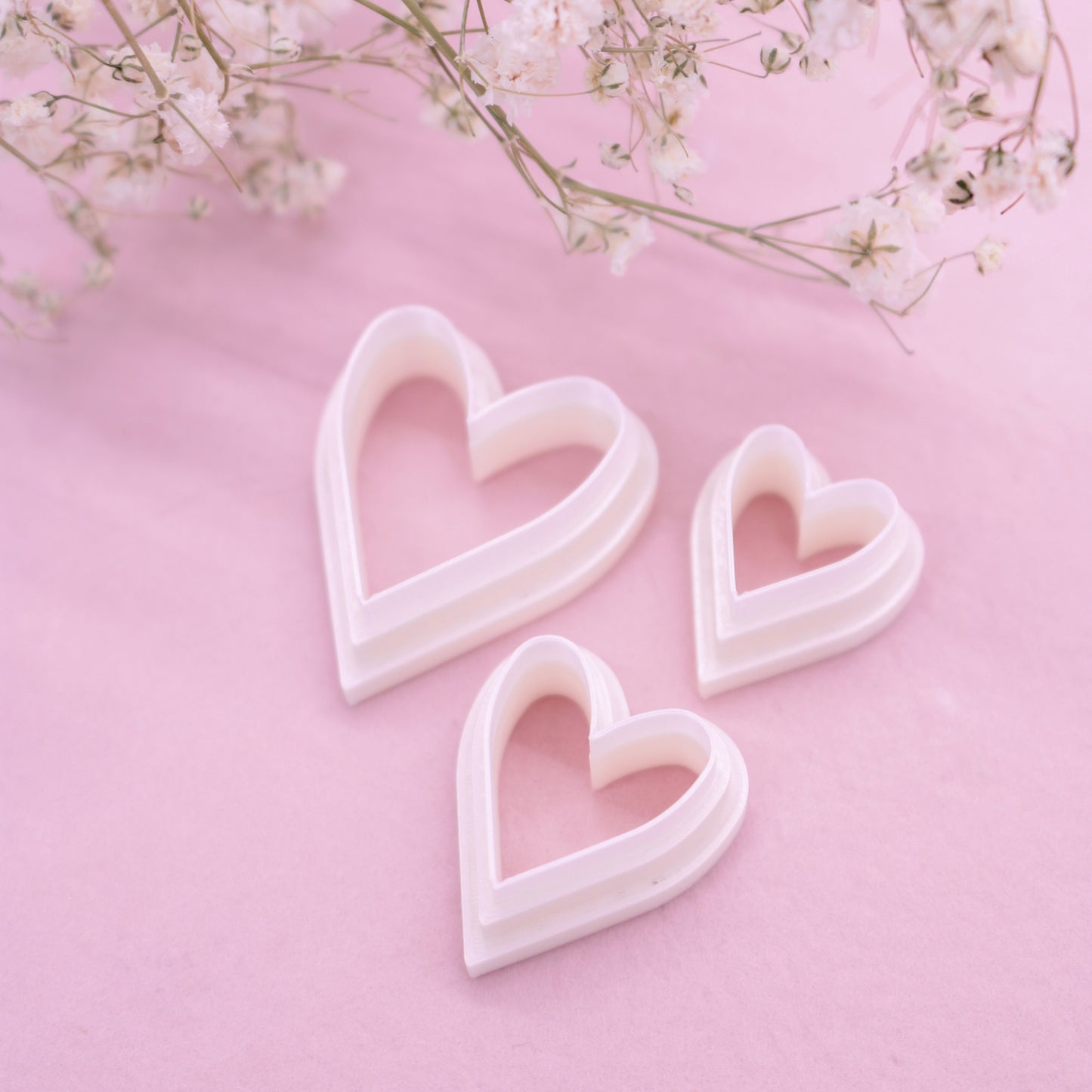 Valentine's Day - Skinny Heart Cutter Set